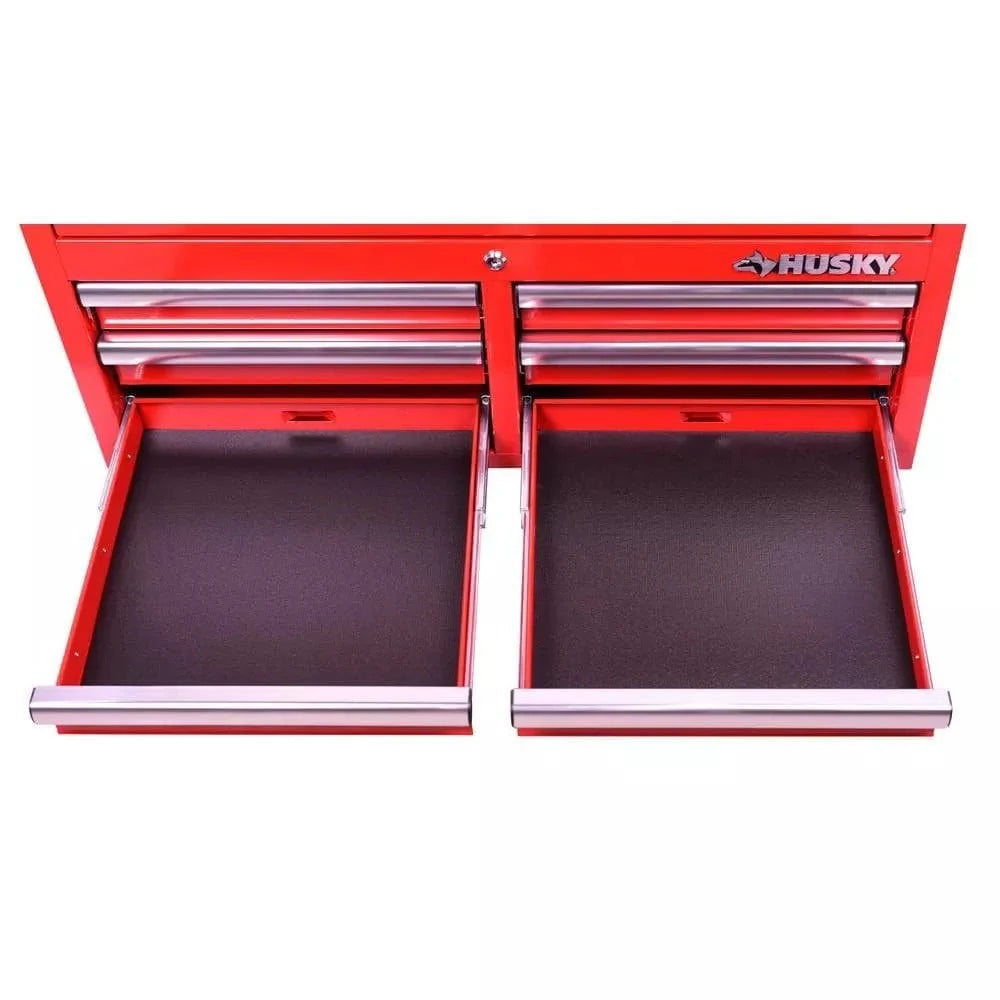 36 in. 12-Drawer Steel Tool Chest And Cabinet Combo - Red