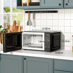 Mainstays Countertop Microwave Oven, 1.1 Cu Ft, 1000 Watts, Black - MS54100112162