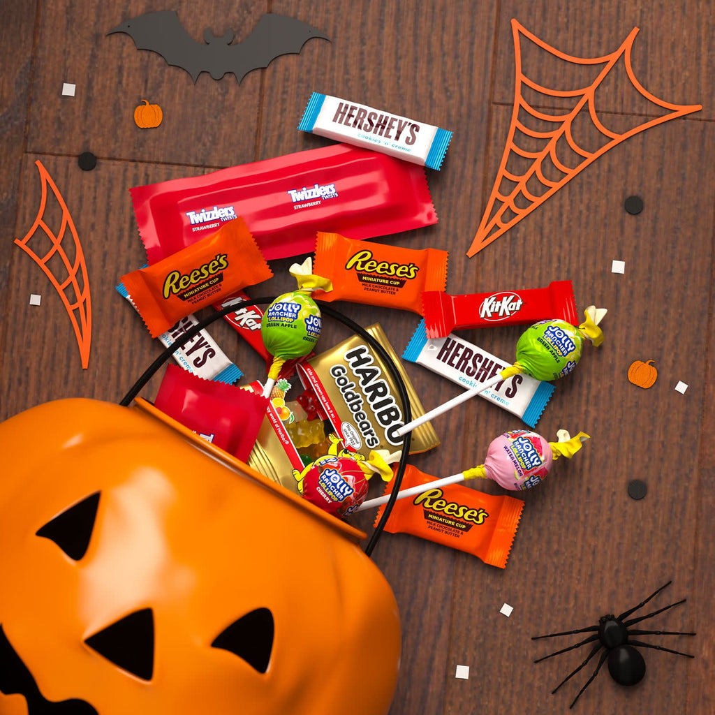 Hershey Assorted, Halloween Candy Bulk Bag, 80.41 oz (270 Pieces)