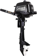2.6 HP 4-Stroke Outboard Motor With Short Shaft, Black