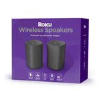 Roku Wireless Speakers 6.1-in 80-Watt Set Of 2