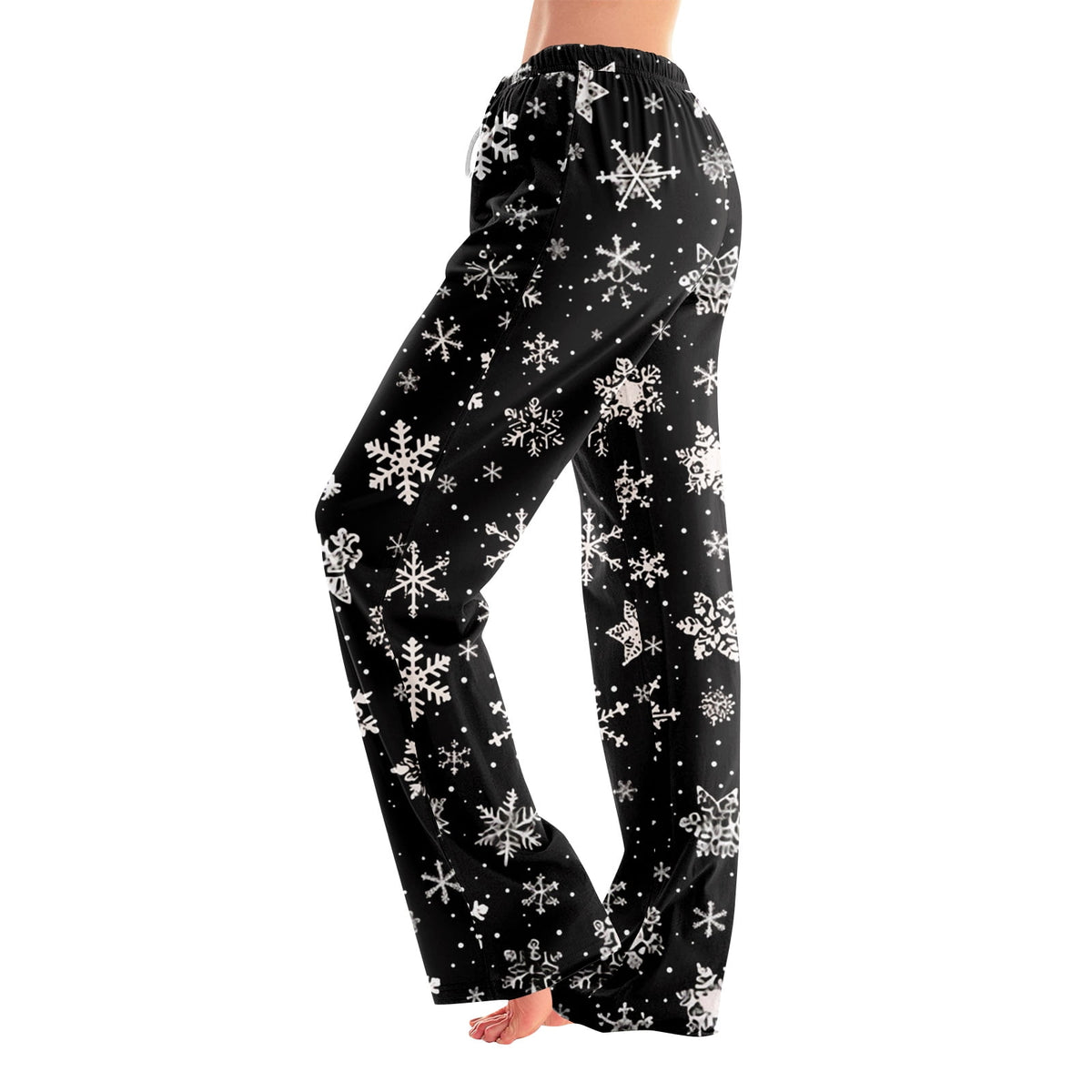 Hearthz Halloween Flannel Pajama Pants Women Plush Fuzzy Pajama Pants for Women Plaid Warm Cozy Pj Bottoms Lounge Pants Flannel Pants for Women
