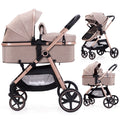 Lortsybab 2-in-1 Baby Stroller With Reversible Seat - 32in x 23in x 42in