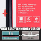 FunWater Inflatable Stand Up Paddle Board, 11 ft x 32 in x 6 in - SUP Paddle Accessories