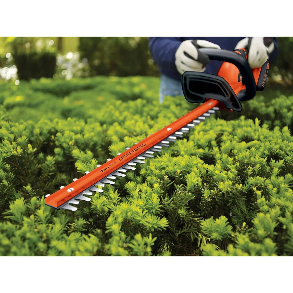 BLACK+DECKER 40V MAX Cordless Hedge Trimmer, 24-Inch - LHT2436