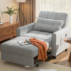 3-in-1 Adjustable Pull-Out Sleeper Sofa Bed With 330 Pounds Capacity