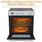 Front Control Electric Range - 5.0 cu. ft., 5 Elements, 240V, Stainless Steel