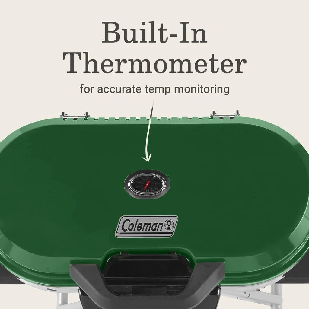 RoadTrip 285 Portable Stand-Up Propane Grill - 3 Adjustable Burners