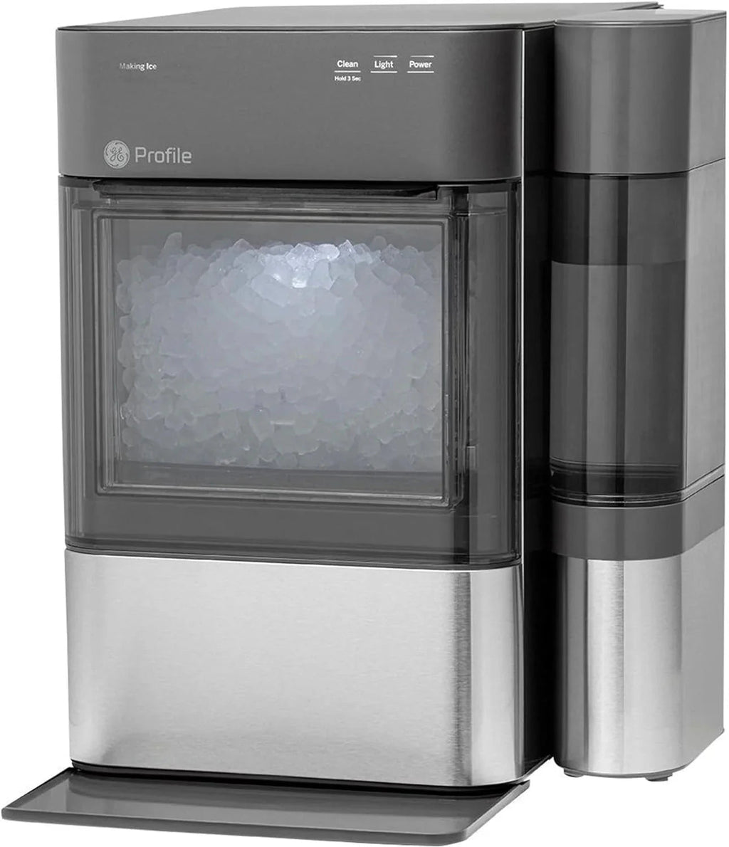 GE Profile Opal 2.0 Countertop Nugget Ice Maker With 0.75 Gallon Tank, 38 lbs/24 Hours, Stainless Steel