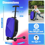 Advwin Scooter Luggage, 37 L, Pink