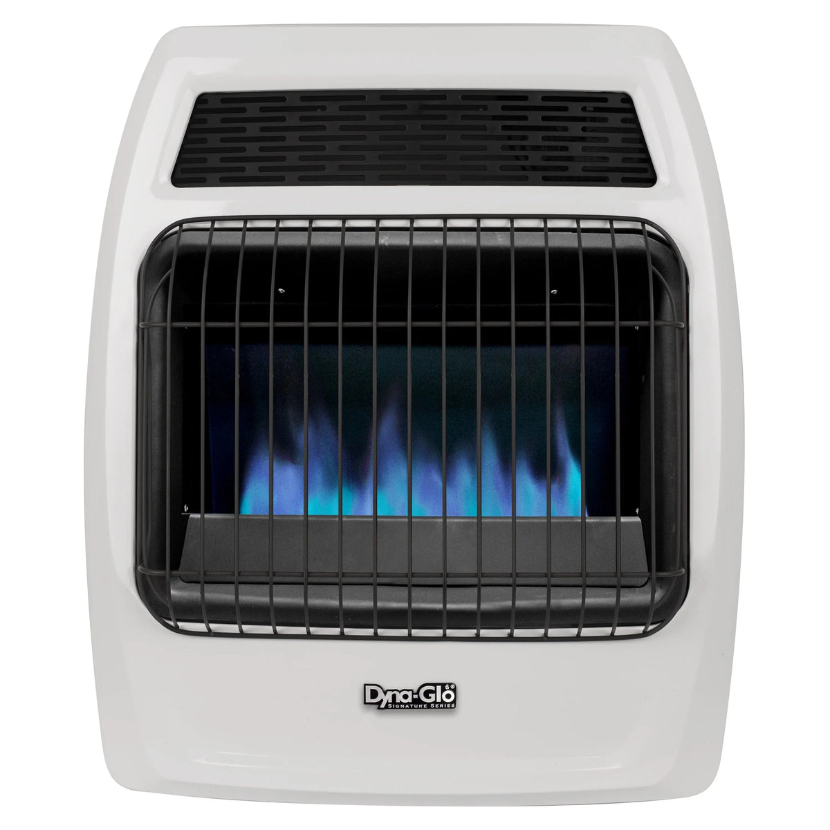 Dyna-Glo Liquid Propane Blue Flame Vent-Free Thermostatic Wall Heater, 20,000 BTU - BFSS20LPT-4P