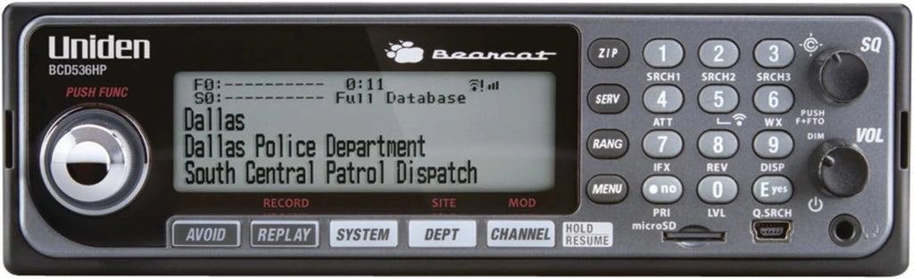 Uniden Digital Handheld Scanner With GPS And Weather Alerts - BCD436HP