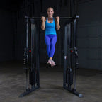 Body-Solid Powerline Functional Trainer Cable Machine, Dual 210 Lb. Weight Stacks - PFT100