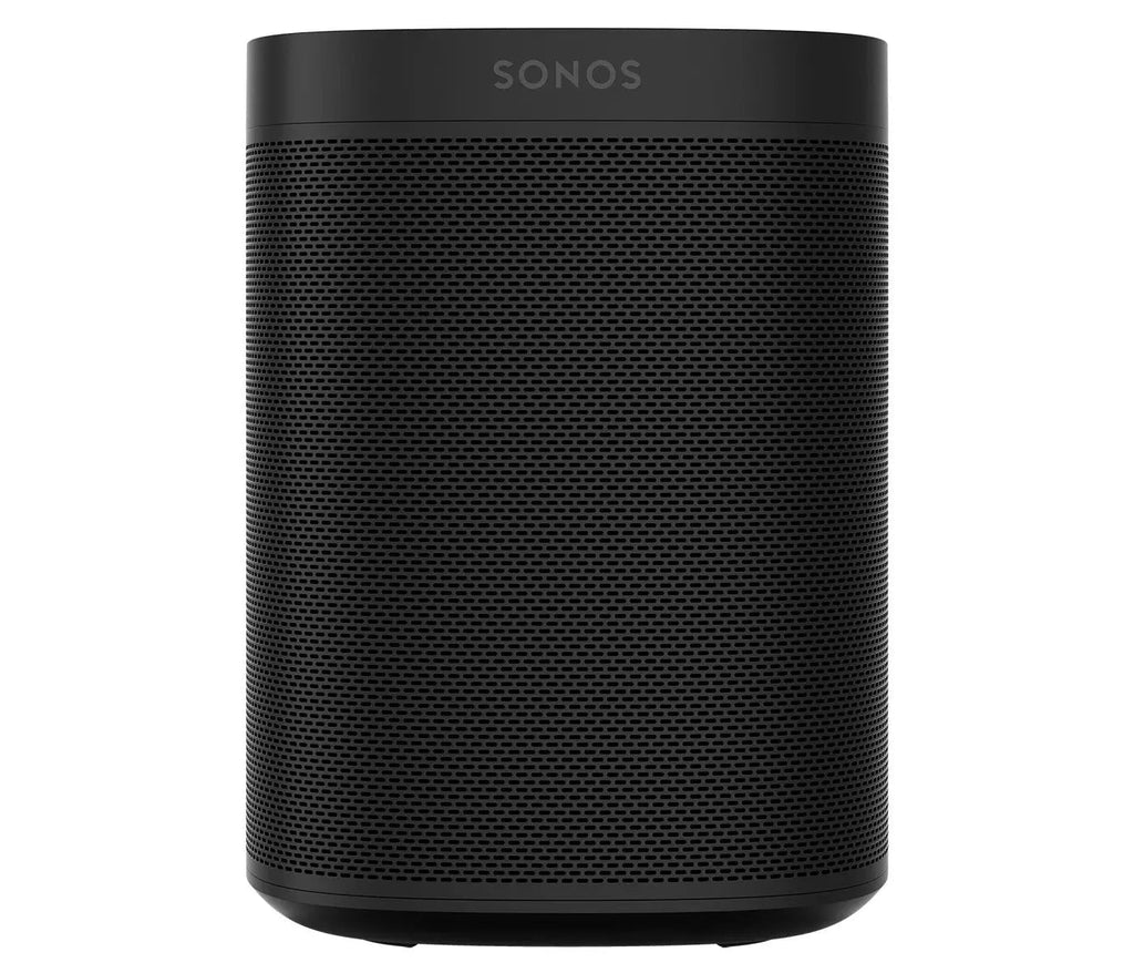 Sonos One Gen 2 Voice-Controlled Wireless Smart Speaker, Black/White