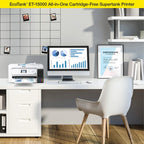 Epson EcoTank Wireless Color All-In-One Supertank Printer With Scanner, Copier, Fax And Ethernet - ET-15000