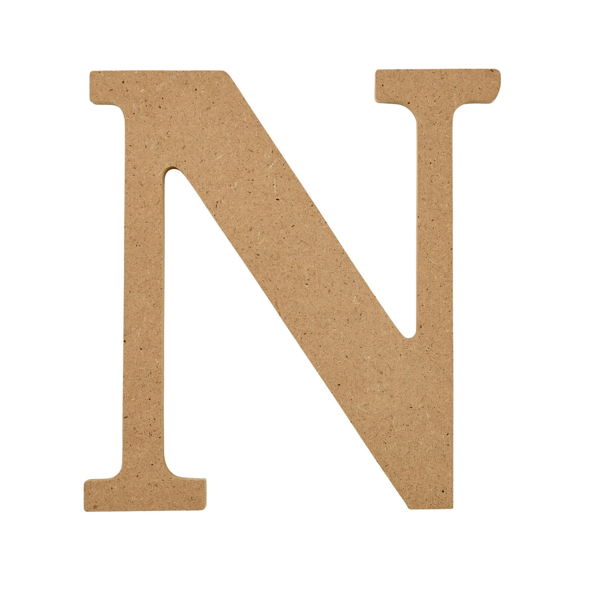 Plaid Unfinished Wood MDF 5" Letter for DIY Arts and Crafts