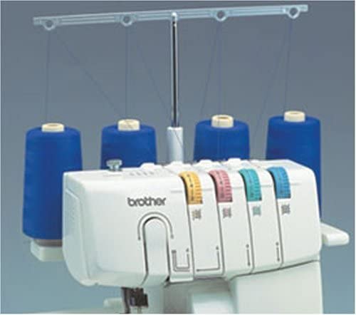 Brother 3/4 Thread Serger Overlock Machine, 1300 Stitches Per Minute - 1034D