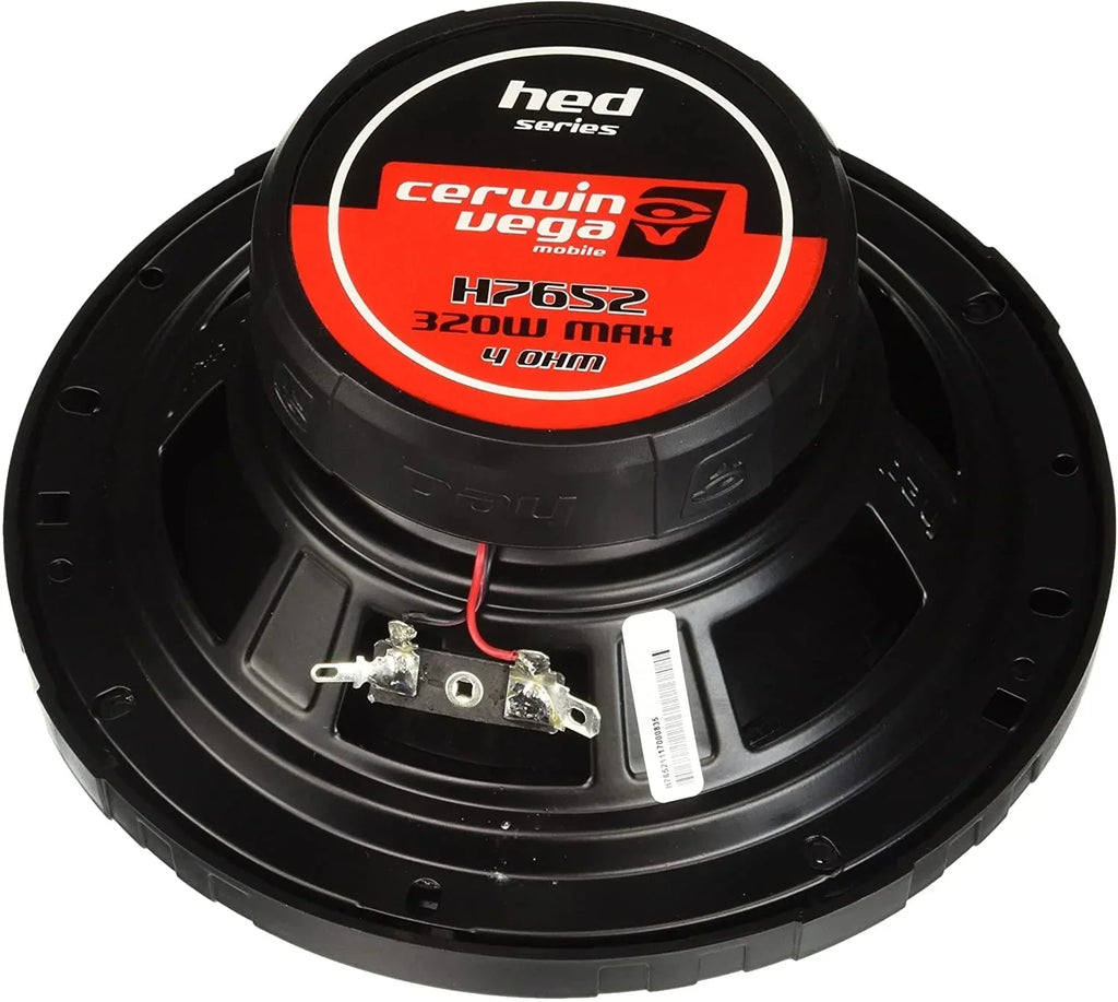 Cerwin Vega HED Series 6.5 in Component And 2-Way Coaxial Car Speaker Systems - H765C + H7652