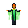 Inferno Pumpkin Reaper Airblown Yard Inflatable, Orange/Green/Black, 20', Halloween by Way To Celebrate