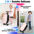 Advwin Scooter Luggage, 37 L, Pink