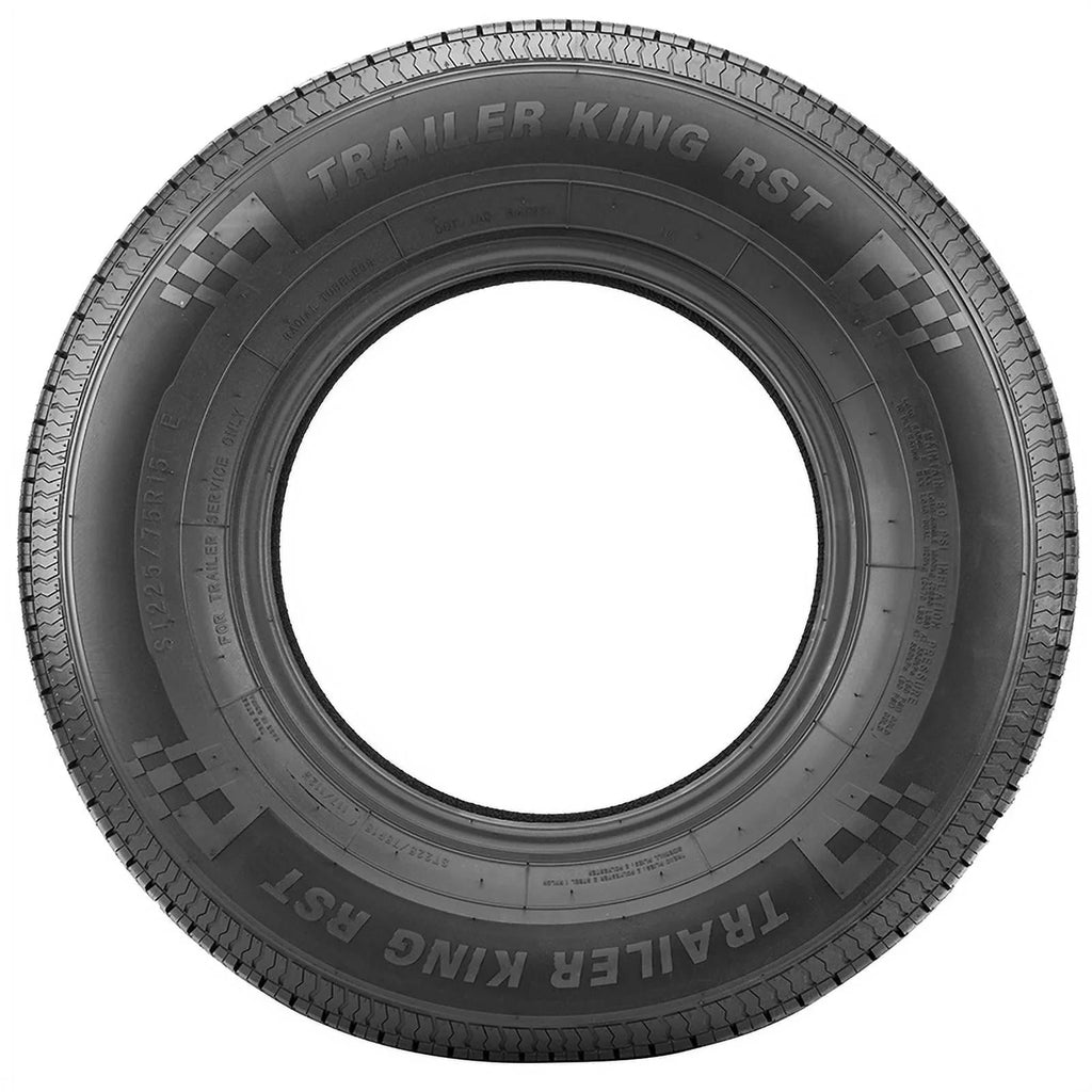 Trailer King Trailer Tire ST225/75R15 117/112M E - RST