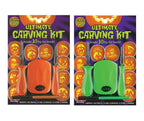 Fun World Ultimate Pumpkin Carving Kit, 14 Piece, Includes 10 Stencils and Tools