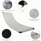 HAPPY DAY Camping Mattress Sleeping Pad, 2 Inch Thick, Size cot75302