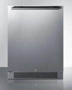 Built-In Outdoor All-Refrigerator, 24 in Wide, Stainless Steel, LHD