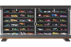Hot Wheels Display Case With Exclusive Mercedes-Benz 190E 1:64 Scale Sports Car