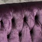 Christopher Knight Home Velvet Tufted Scroll Arm Loveseat, 30.75 x 51.5 x 30.5 Inches - Milani
