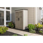 Rubbermaid Outdoor Storage Shed 52-Cubic-Foot Lockable UV-Resistant Heavy-Duty Resin
