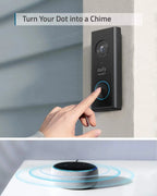 Anker eufy Security Wireless Video Doorbell, Battery-Powered, 2K HD
