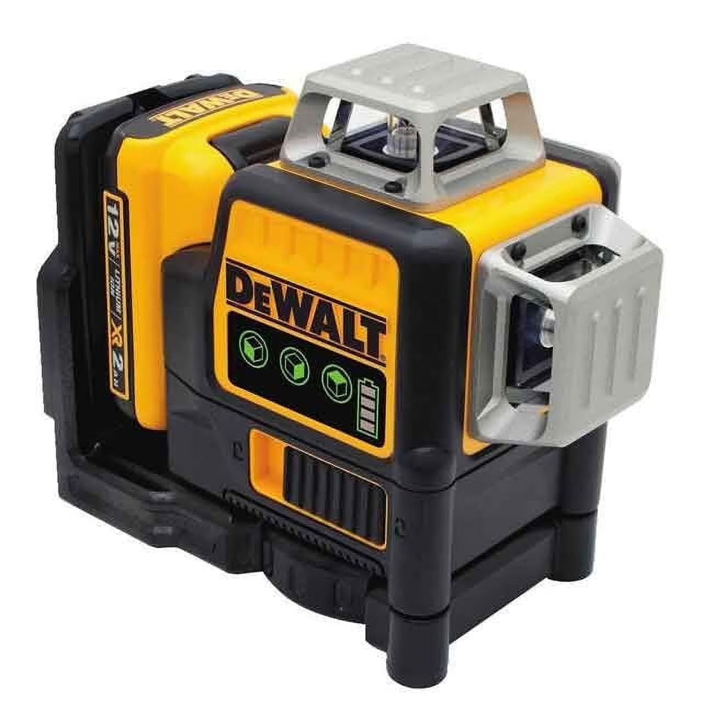 DeWalt Cordless Green Line Laser Level, 12V MAX, 3 x 360