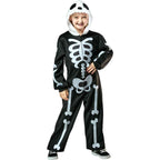 Skeleton Jumpsuit Halloween Costume for Children, Boys' Size S (6/8), by Way to Celebrate
