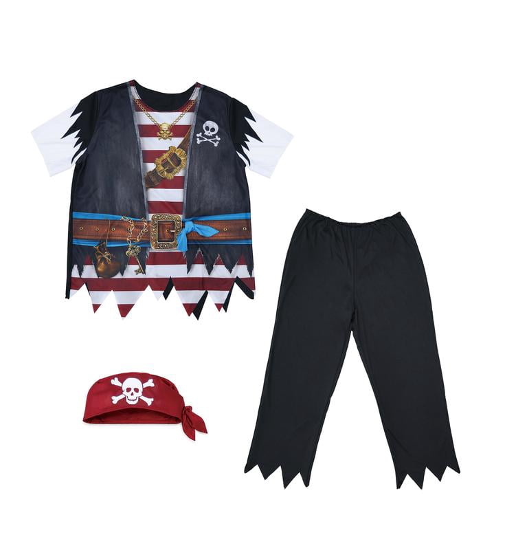 Treasure Pirate Family Matching Costume for Children, Boys' Size Small (6/7), by Way to Celebrate