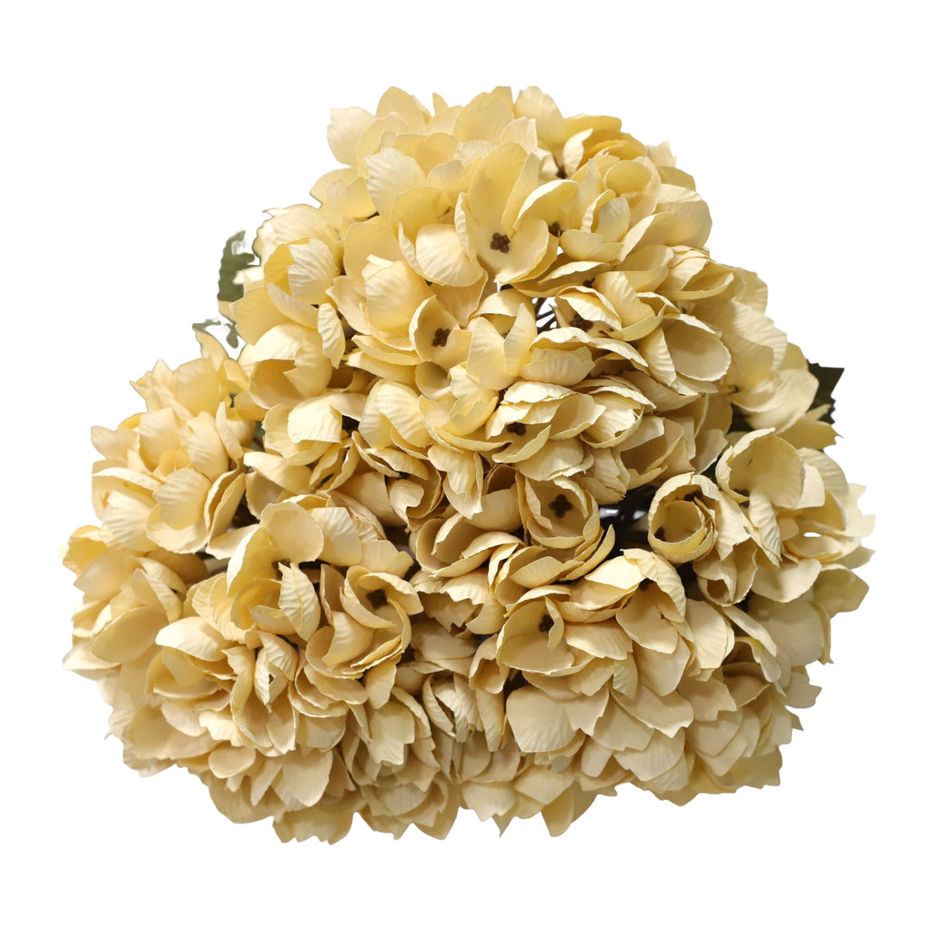 My Texas House Fall Faux Hydrangea Bundle, Cream, 20"