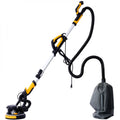 Electric Drywall Sander With Vacuum Dust Collection, 780W, 6.5A, 900-1800RPM, Yellow + Black