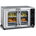 Gourmia French Door Digital Toaster Oven Air Fryer, 6-Slice, 24L, Stainless Steel - GTF2440