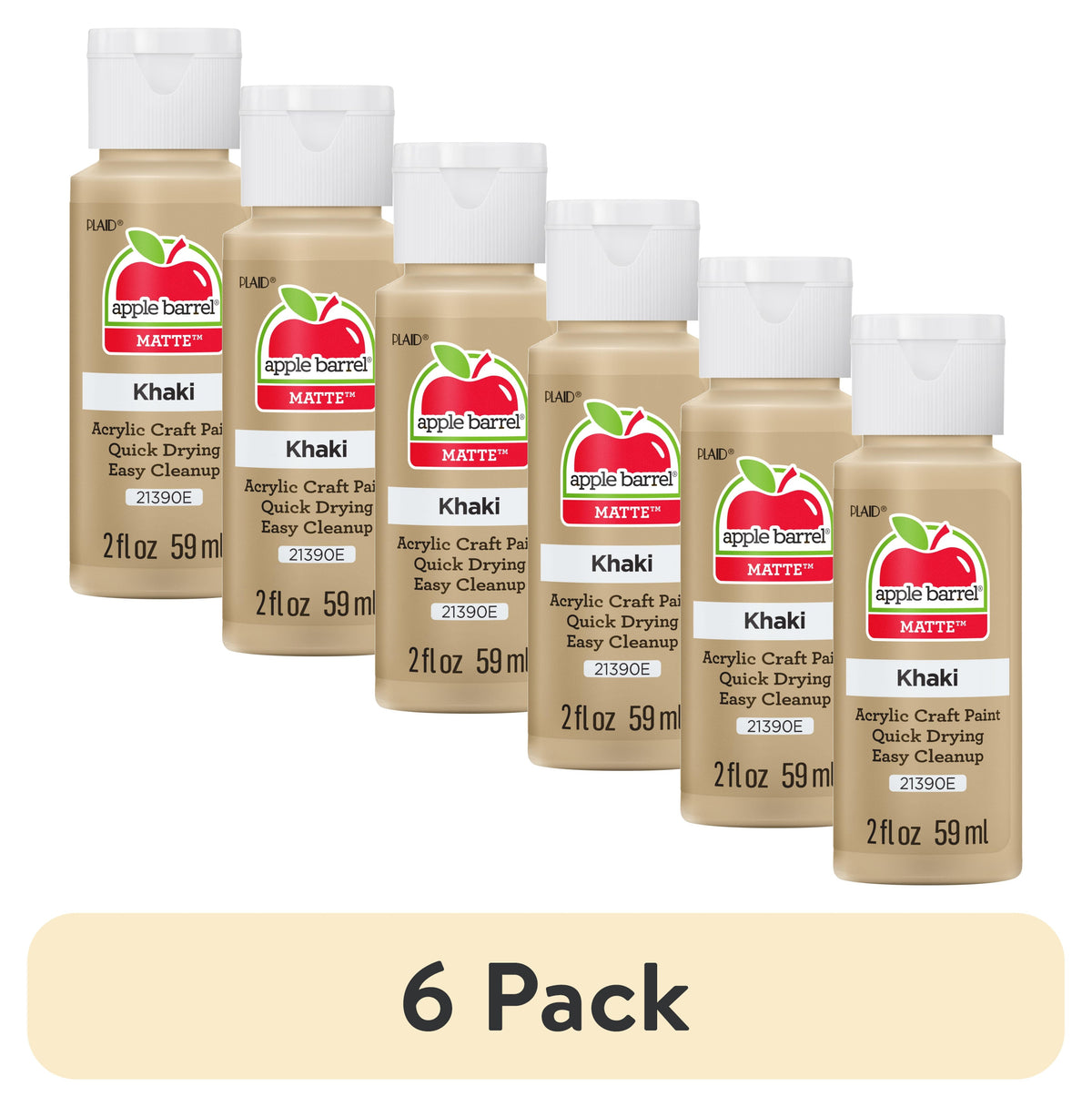 Apple Barrel Acrylic Craft Paint, Matte Finish, 2 fl oz