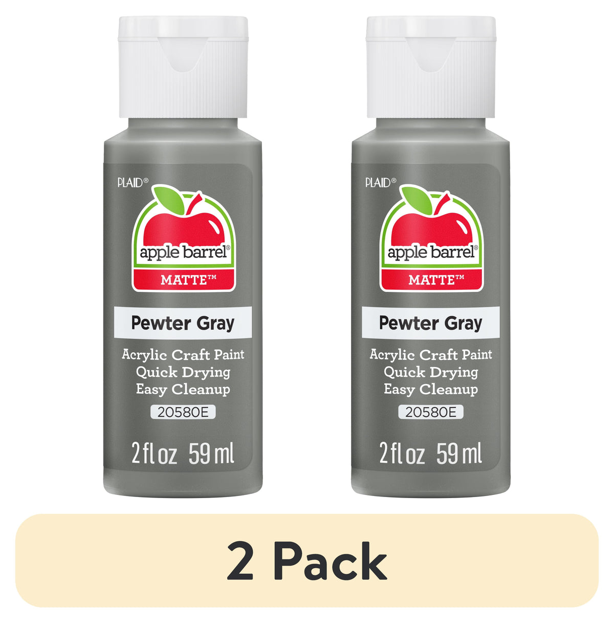 Apple Barrel Acrylic Craft Paint, Matte Finish, 2 fl oz