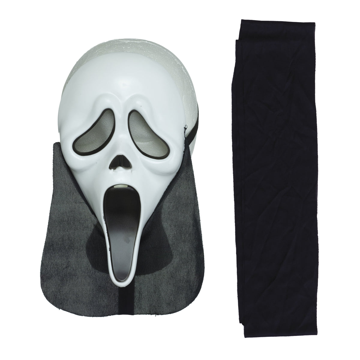 Scream Ghost Face Halloween Costume for Adults, 3-Piece, Men's Size M-XL (32-42), by Fun World