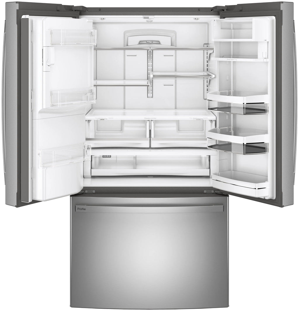 GE Profile Series 27.7 Cu. Ft. Fingerprint Resistant French-Door Refrigerator With Hands-Free AutoFill