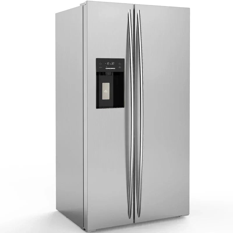 Side-By-Side Built-In Refrigerator With Freezer And Ice Maker, 36 in, 20.01 Cu. Ft., Stainless Steel - F4506