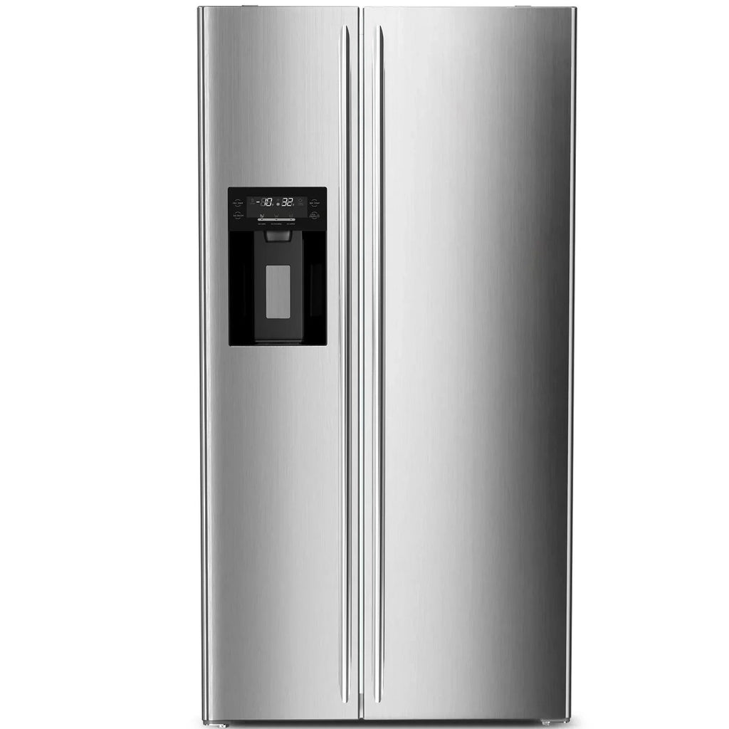 Side-By-Side Built-In Refrigerator With Freezer And Ice Maker, 36 in, 20.01 Cu. Ft., Stainless Steel - F4506