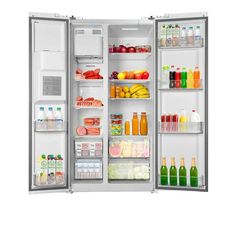 Side-By-Side Built-In Refrigerator With Freezer And Ice Maker, 36 in, 20.01 Cu. Ft., Stainless Steel - F4506