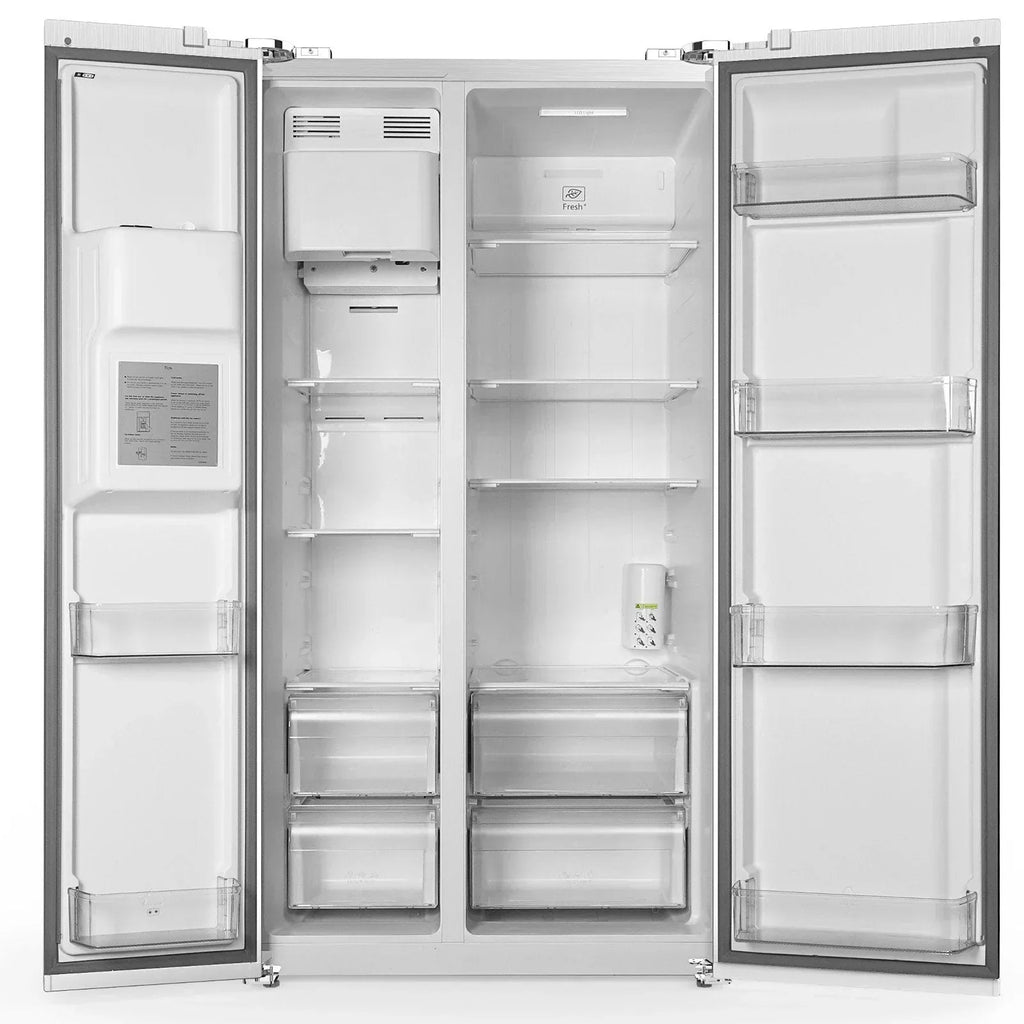 Side-By-Side Built-In Refrigerator With Freezer And Ice Maker, 36 in, 20.01 Cu. Ft., Stainless Steel - F4506