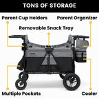 Jeep Wrangler Deluxe 4 Seater Stroller Wagon - Delta Children