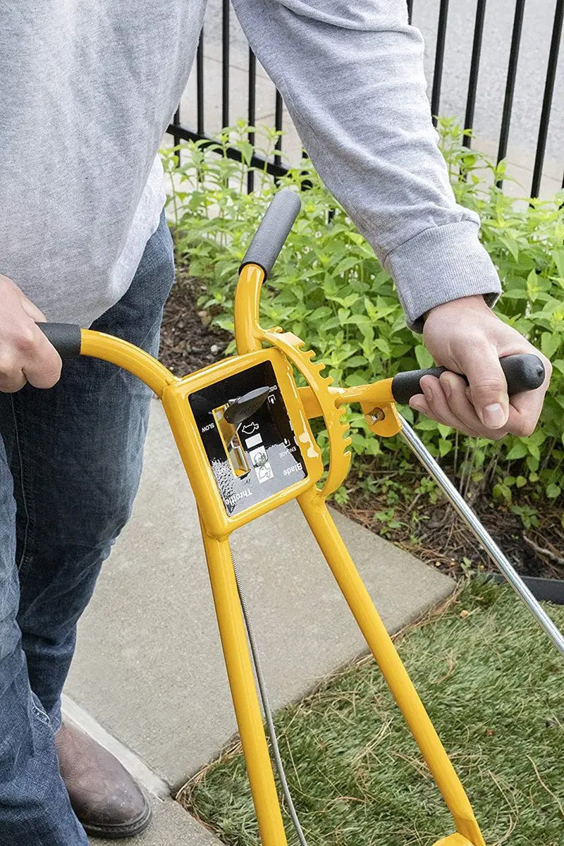 Challenger Gas-Powered Lawn Edger - 101-5.5GT-7, 3.5 HP, 7-Inch Wheels