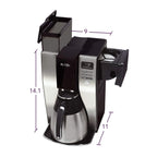 10-Cup Programmable Coffee Maker With Thermal Carafe And Strong Brew Selector