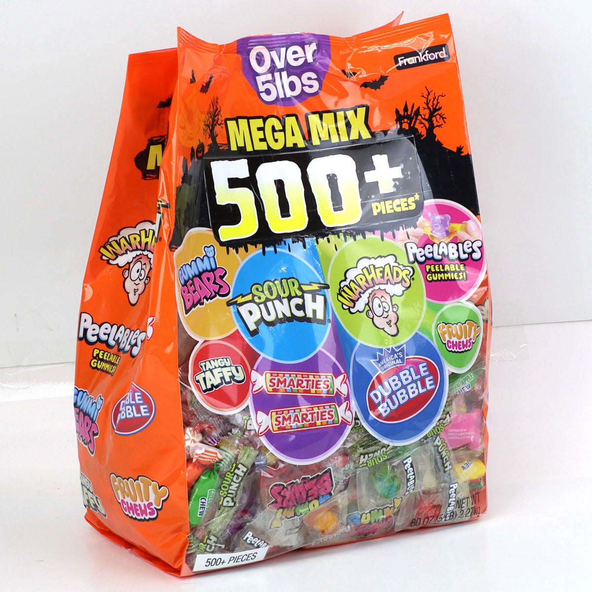 Frankford Mega Mix XL Halloween Assorted Candy Bag - 500+ Pieces